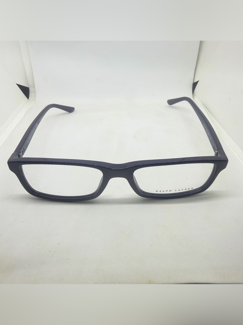 Ralph Lauren Men's Dark Navy Rectangular Optical Frames